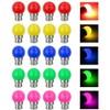20 Pcs LED Bulb Color B22 3W Equivalent 30W 240LM