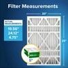 Filtrete Filtrete 20x25x5 Air Filter, MPR 700, MERV 8, Clean