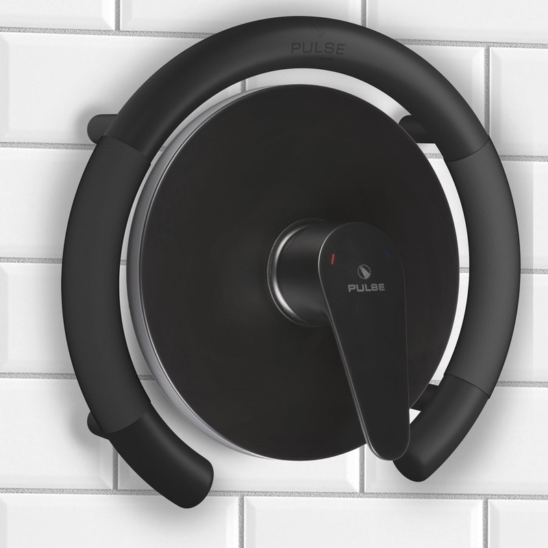 PULSE ShowerSpas 4002-MB ErgoValveBar Matte Black