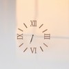 OSALADI Clock Numbers Roman Clock Numerals, 3D DIY Wall Clock