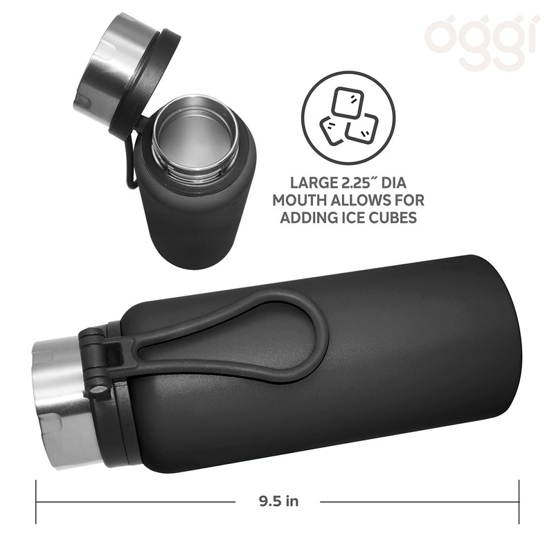 OGGI Terrain Insulated Stainless Steel Water Bottle - Large 32-Ounce
