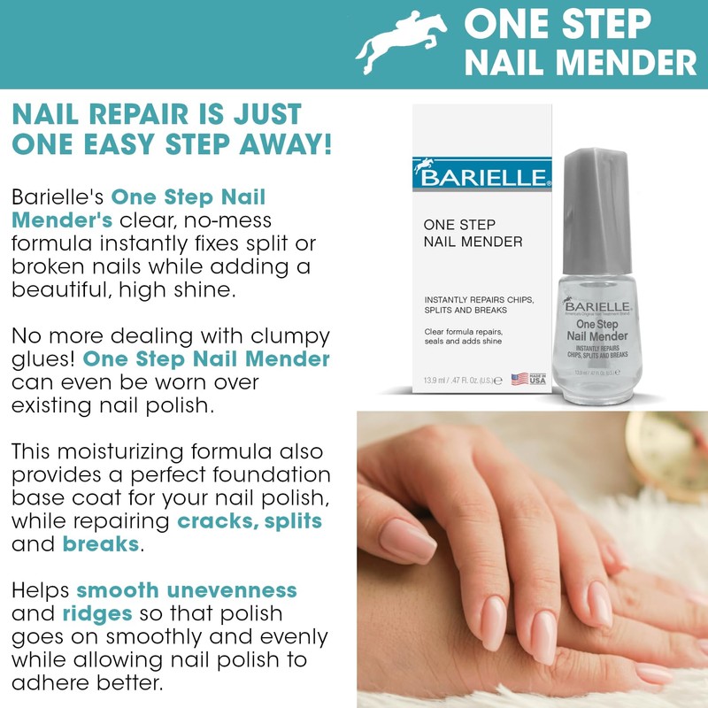 Barielle One Step Nail Mender .47 oz. (PACK OF 2)