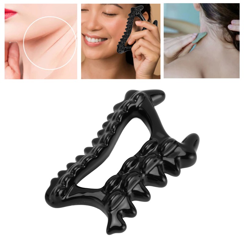 Gua Sha Tool Ceramic Soreness Relief Lymphatic Drainage Face Body