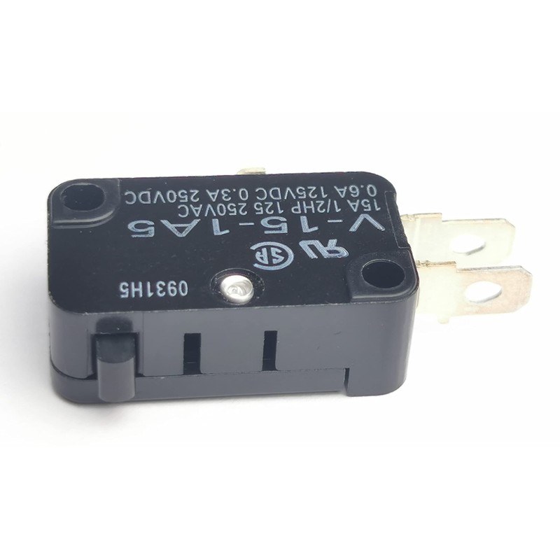 OMRON ELECTRONIC COMPONENTS V-15-1A5 MICRO SWITCH, PIN PLUNGER, SPDT 15A