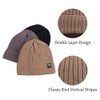 JANGANNSA Simple Knitted Baby Beanie Hip-Hop Boys Winter Hat Toddler