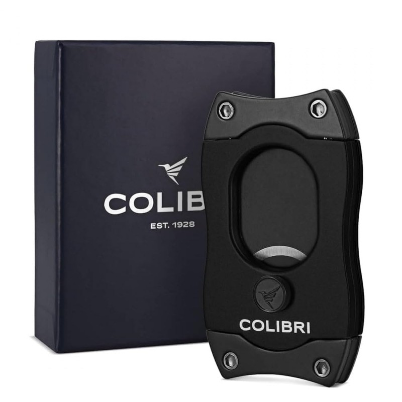 Colibri Black S-Cut Cigar Cutter