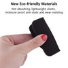 FEPITO 12PCS Shock Absorbing Washer Pads Rubber Mats Universal Silent