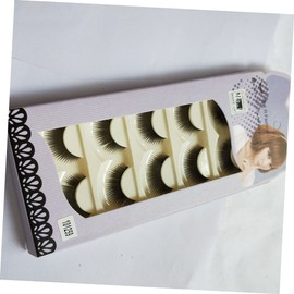 minkissy 5 Pairs Fake Eyelash Long Eyelashes Eyelash Extension False Eyelash Natural Eyelashes Fake Lashes Performance Eyelashes Makeup Eyelashes Artificial Eyelashes Black