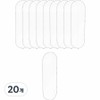 Darkness Brush Cover Small, Translucent, 20 Pieces / 다크니스 브러시 커버 소, 반투명, 20개