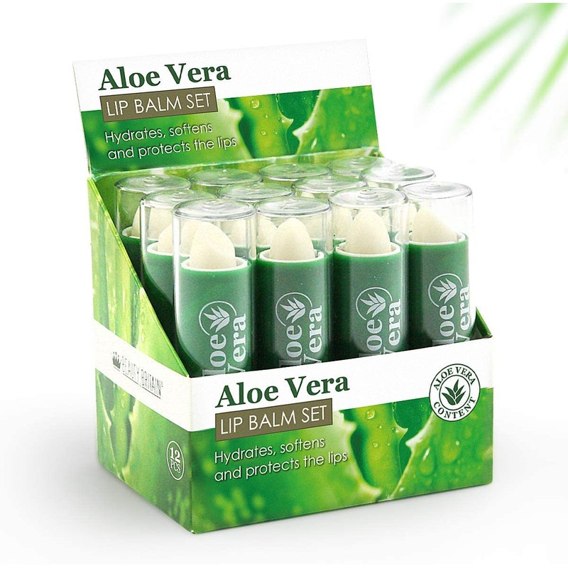 Beauty4Britain 36 x Lip Balm Aloe Vera Full Size 3