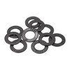 sourcing map 10 Pcs 3/4" Black Flat Washers, 37mm Outer