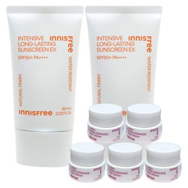 Innisfree Intensive Long Lasting Sunscreen EX 2pcs+ / 이니스프리 인텐시브 롱래스팅 선스크린 EX 2개+