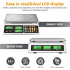BROMECH Price Computing Scale, 66lb Digital Commercial Food Meat Produce