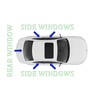 Window Tinting Kit (30% Shade Color) for 2015-2018 Subaru Impreza