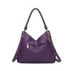 BagDesign Women's Soft Stylish Braided Handle Slouch Hobo Large Shoulder