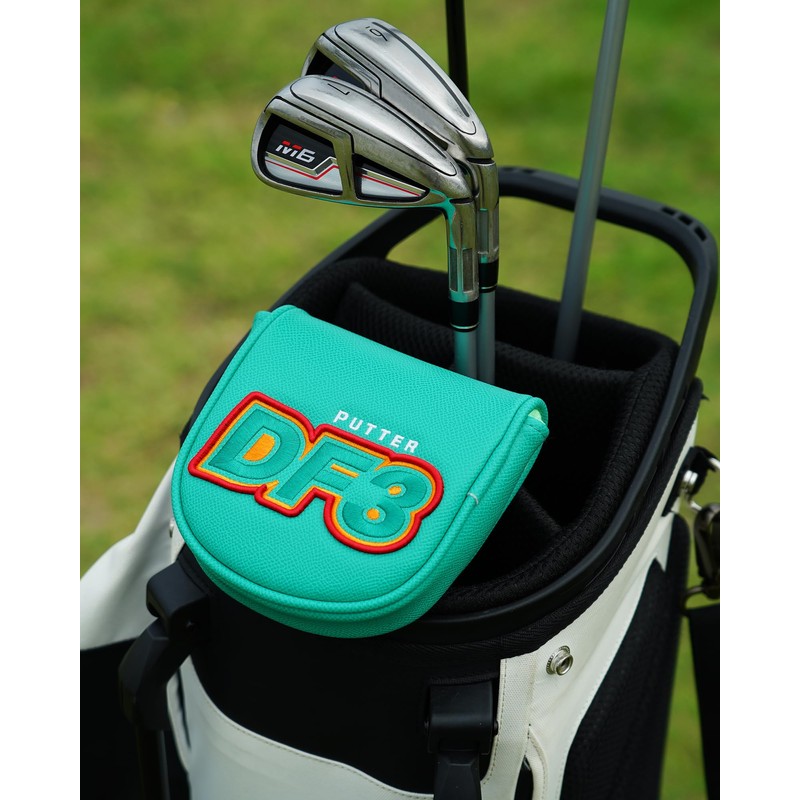 Big Teeth Golf Putter Covers Df3 Mallet Putter Headcover Magnetic