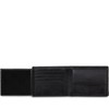 Picard Herren Buddy 1 Münzbörse, (Schwarz), 9.5x2x12 cm