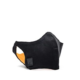 IAMRUNBOX - RunMask, Breathable Face Mask for Runners and Everyday Use, Sports Mask, for Gym, Cardio, and Fitness Use, Running Mask, Breathing Trainer Mask, Black, Small/Medium