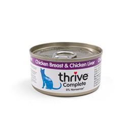 Thrive Cat Food Complete Chicken and Liver, Pack of 6
