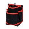 KH Takesonashii Two-tier Waist Bag, Black/Red