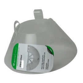 VetOne Clinic Clear Collar Cone Dog Canine 30 cm Transparent Material All Around Vision