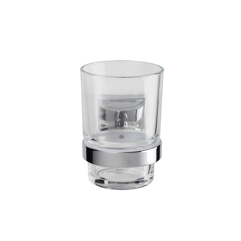 Croydex QM441841 Flexi-Fix Chester Tumbler & Holder, 96 x 68