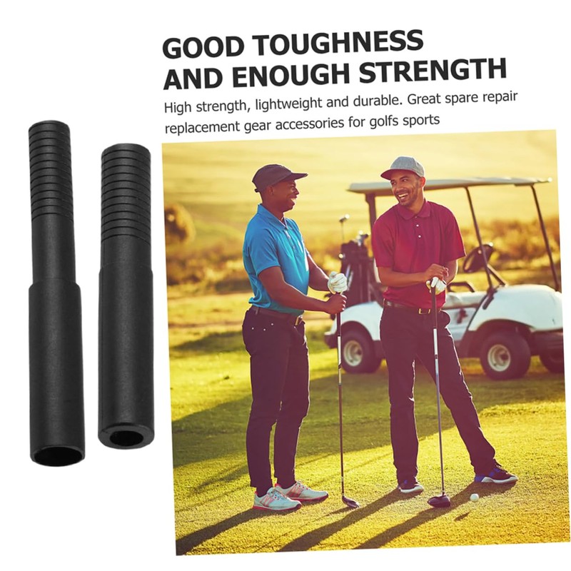 Abaodam 2Pcs Golf Shaft Extenders Durable Golf Club Extensions for