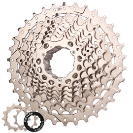 BUCKLOS 8/9/10/11/12 Speed Cassette Ultra-Light 11-25/28/32/34/36/40/42/46/50/52T Bike Cassette Fit Mountain Bike/Road Bike/XC/DH/AM,Compatible with Shimano Sram HG Hub Driver