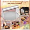 Burger Press, 304 Stainless Steel Smash Burger Press for Griddle