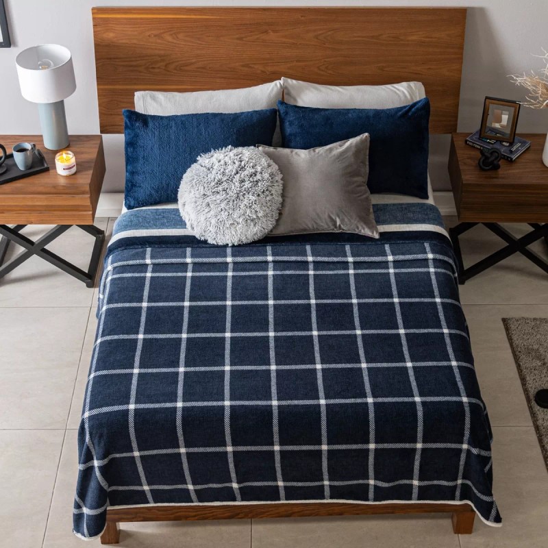 Vianney Frazada Nordico Preston De 109x170cm Vianney 2 Vistas