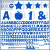 269Pcs Glitter Bulletin Board Letters Apples Stars Cutouts Set, Include