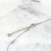 Mico.lor Stainless Steel Chain (7) Ball, Silver, Women's, Surgical Stainless