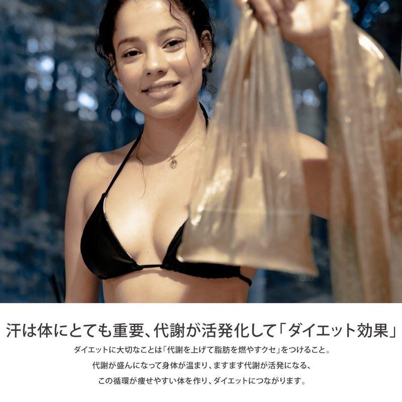 New Floss Net, Wear in the Bath, Sweat Diet, Sauna