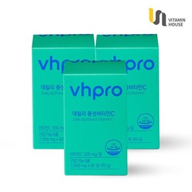 Vitamin House 데일리 중성 비타민C 3박스(6개월분) Daily Neutral Vitamin C 3 Boxes (6-Month Supply)
