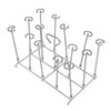 Fryer Skewer Stand Uniform Cooking Rust Resistance Stainless Steel Vertical