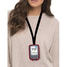 USASNK Silicone Case + Lanyard For Freestyle -Freedom & -(Libre 3) -(Libre 2) - Red