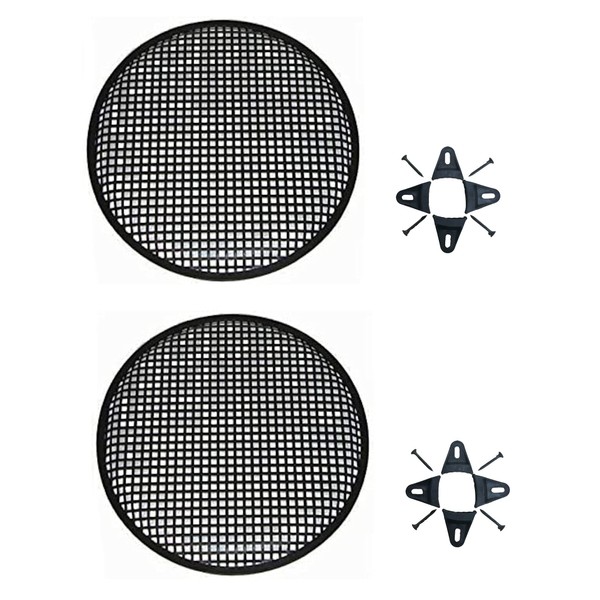 Pair of 15 Inch 15" Universal Metal Car Audio Speaker