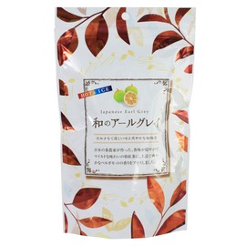 Earl Grey (Gentle Taste with Less Astringency) Japanese Black Tea Earl Grey Flavor Tea Bergamot Tea Tea Bag 1.1 oz (32 g) x 16 Bags x 2 Packs Made with Japanese Tea Leaves