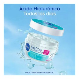 Gel Facial Nivea Cuidado Ácido Hialurónico 100ml