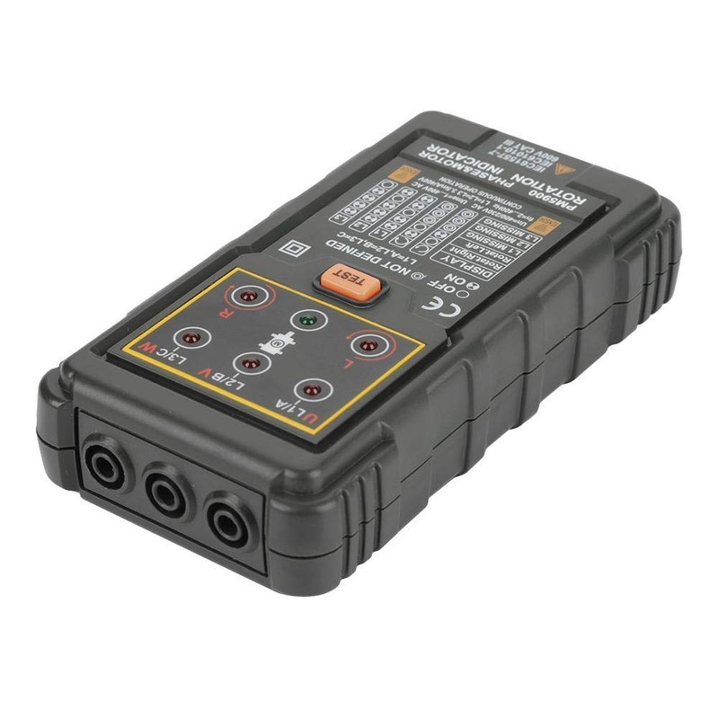 MS5900 Three-Phase Motor Rotation Indicator Portable Handheld Motor Phase Pump