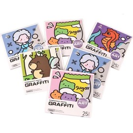 Portable Sketchbook for Travel & Creativity | Perfect for Watercolor & Sketching | 2024 Trending Art Supplies | Durable & Stylish Design - Color: Cute Animals