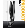BEZOX Toenail Clippers for Seniors – Upgraded Long Handled Curved