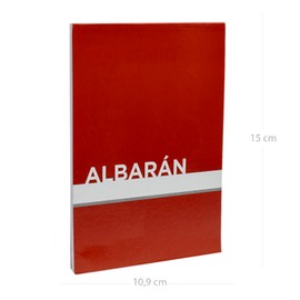 CABLEPELADO Scheckheft albaran 2 copies 40 sheets A6 White