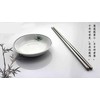 Stainless Steel Chopsticks Metal Chinese Chopsticks (10 Pairs)