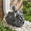 Euiroet Funny Octopus Sculpture Gutter Downspout Extender,Garden Statue Ornament,Decor Downspout