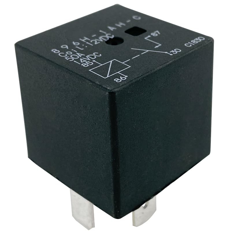 896H-1AH-C (2-Pack) 12VDC 50A 4-Pin SPST High Current Automotive Relay