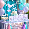 12 PCS Mermaid Party Favor Gift Bags with Handles Under