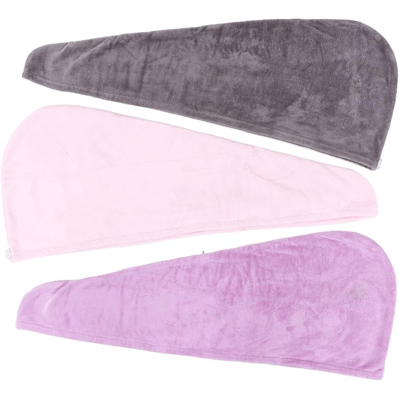 Toalla de Microfibra para el Cabello, Toalla Gruesa de Secado