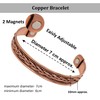 Wonder Care 100% Copper Bracelet Women Men Magnetic Kada Copper