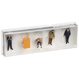 Beim Verhör 4 Figures and Accessories Preiser 10590 H0 1: 87